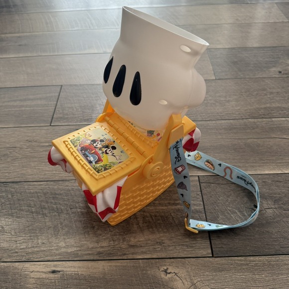 Disney Other - Disney Parks Mickey Mouse Runaway Railway Toon Town Picnic Basket Popcorn Bucket